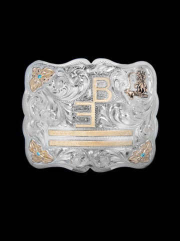 Phoenix Belt Buckle- Custom Trophy Buckles by Hyo Silver