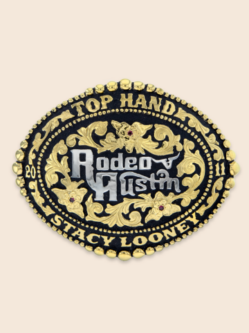 Prescottrs-Gold-black-Background-Rodeo-Austin-Buckle