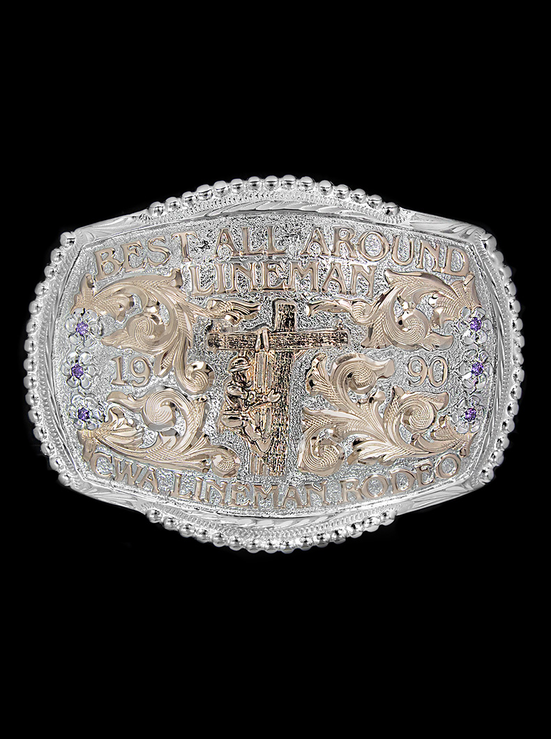 Phoenix Belt Buckle- Custom Trophy Buckles by Hyo Silver