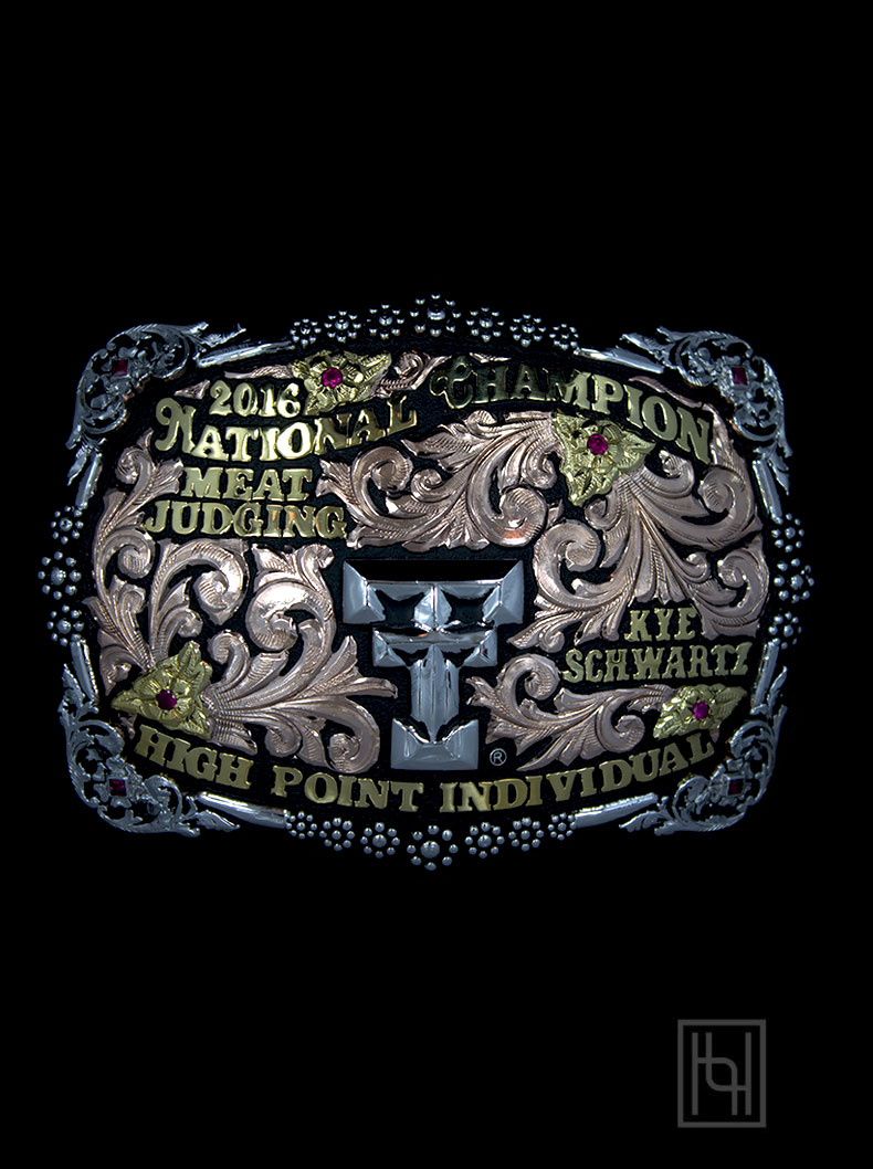  Trinidad  Belt Buckle Custom Trophy Belt Buckles by Hyo Silver