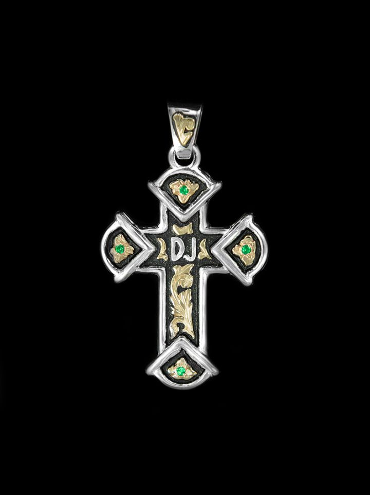 Custom Antique Cross Pendant Product Image
