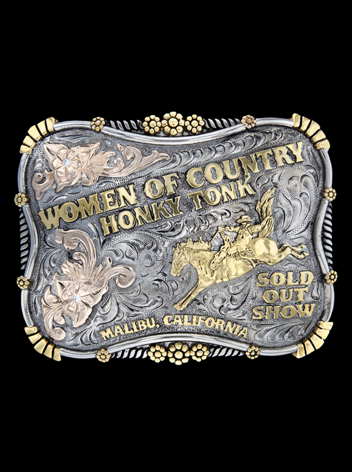 Galaxy Custom Women of Country Malibu Buckle