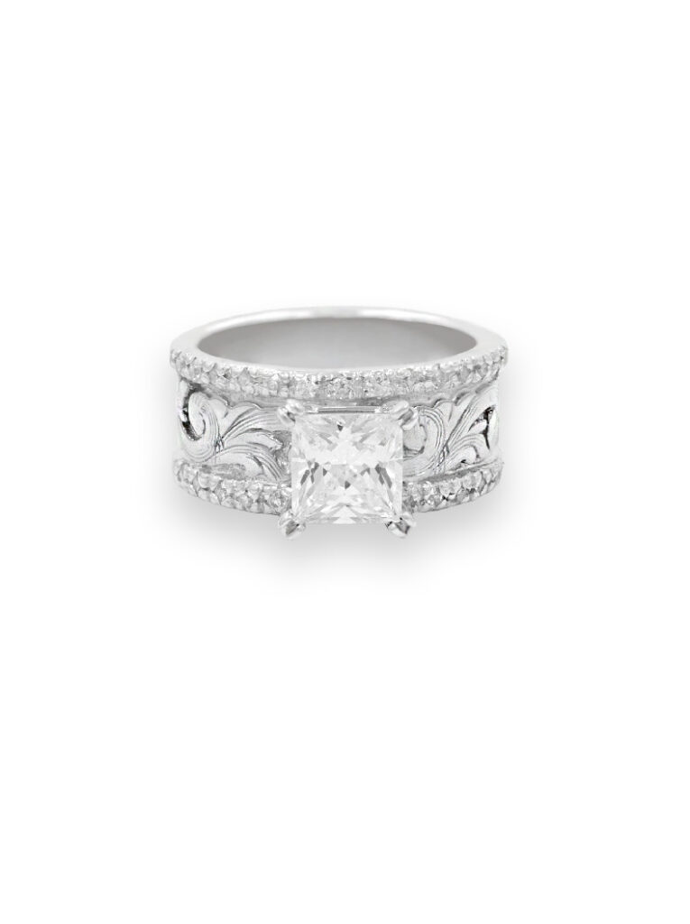 ◇HYERES LOR◇ [by IER] Silver (W) Star Stone Simple Ring BH R053-1-765x1024.jpg