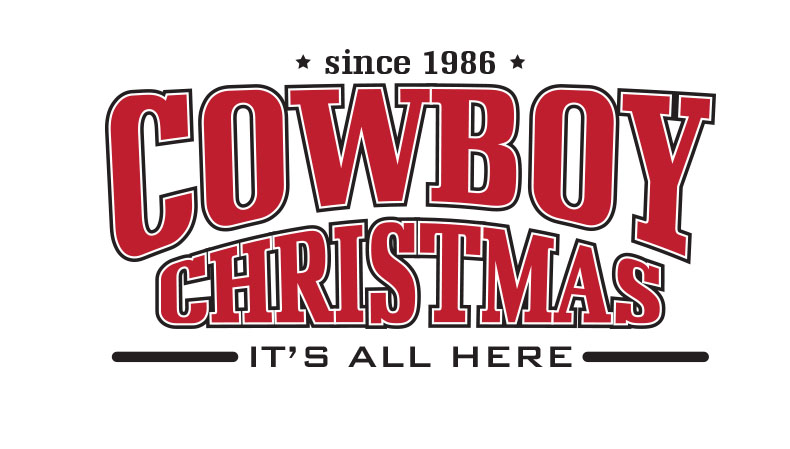 Cowboy Christmas Gift Show Graphic