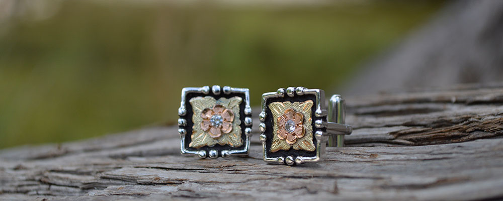 Lifestyle header photo of Hyo Silver cuff links