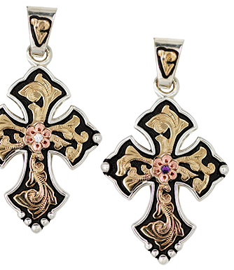 Hyo Silver Cross Pendants