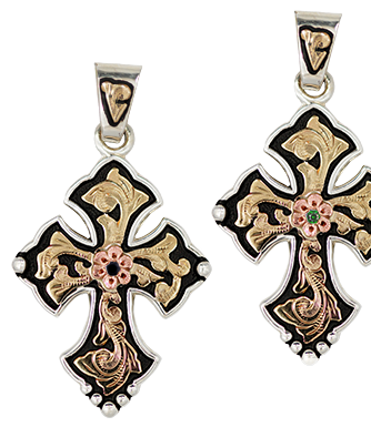 Hyo Silver Cross Pendants