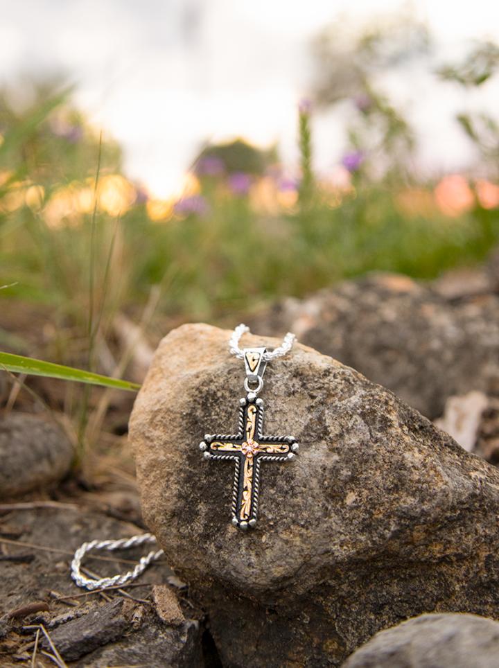 Lariat Cross Pendant