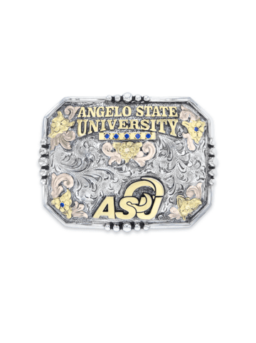 UNB007 San Angelo University Buckle