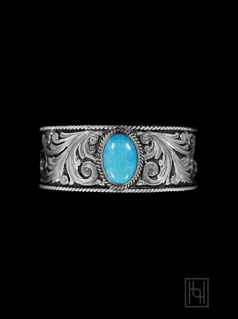Sterling Silver Rope Turquoise Cuff Bracelet Hyo Sterling Silver Rope Turquoise Cuff Bracelet