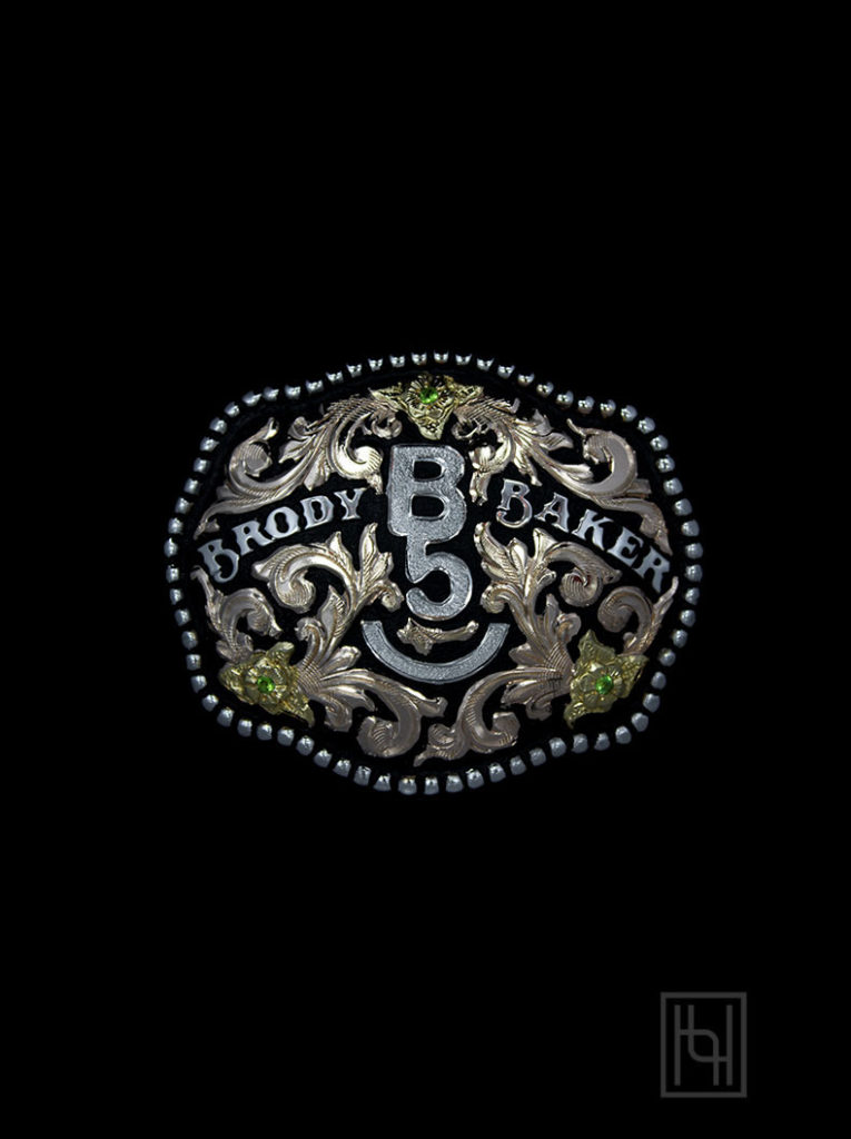 Small Crockett Belt Buckle