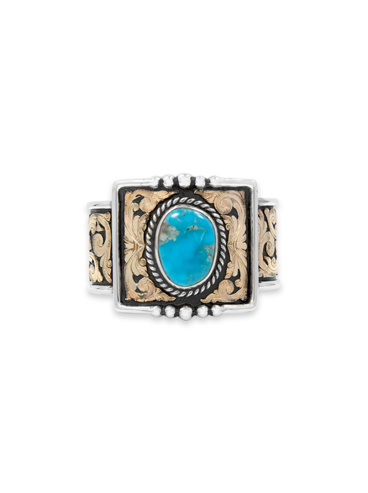 RRB013-BT RimRock™ Southwest Turquoise Cuff Bracelet Product Image