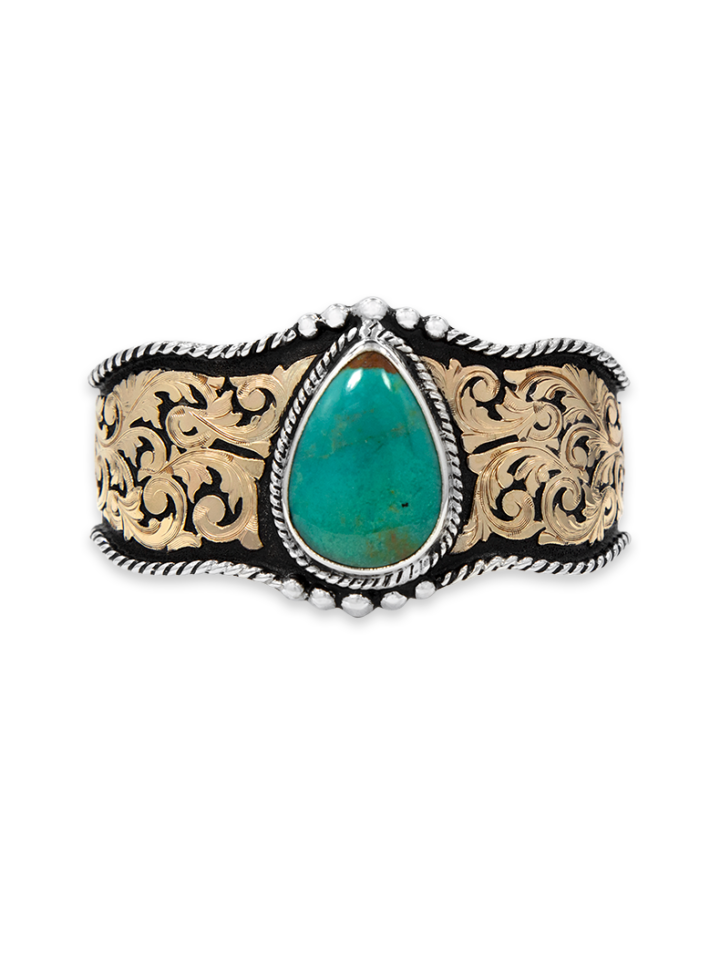 RimRock™ & Rope Turquoise Cuff Bracelet Product Image
