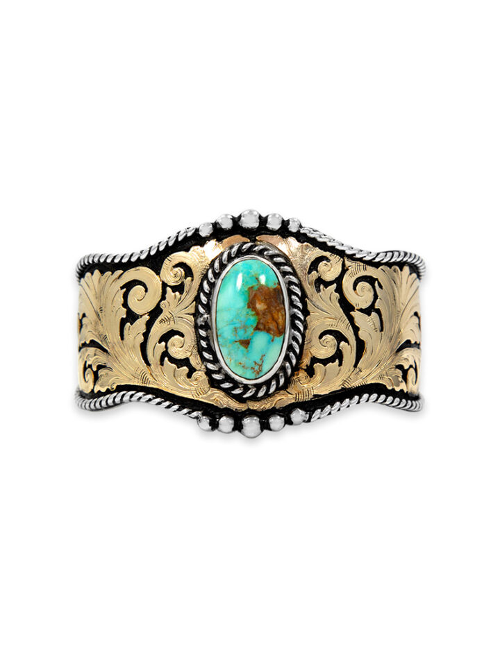 RimRock™ & Rope Turquoise Cuff Bracelet Product Image