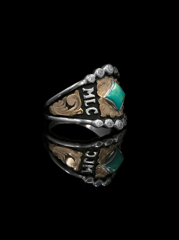 Personalized RimRock & Crystal Ring Product Image