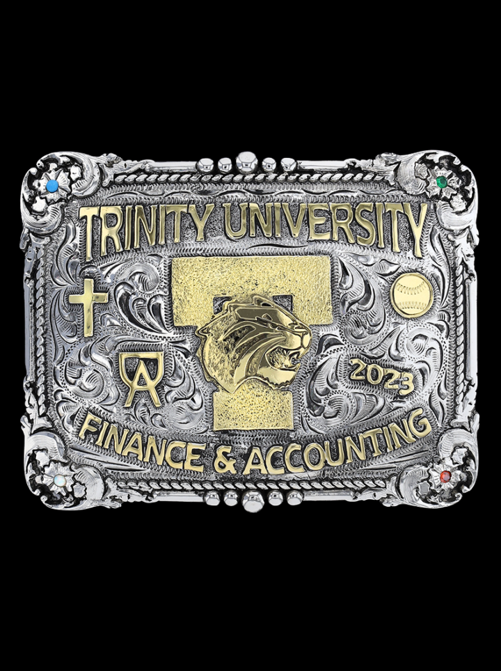 Sundance Belt Buckle Trinity University