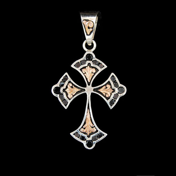 Black Cross Pendant