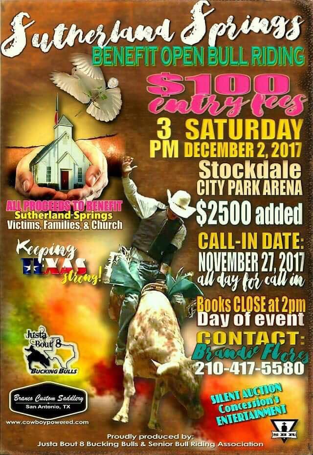 Sutherland Springs Bull Riding Benefit
