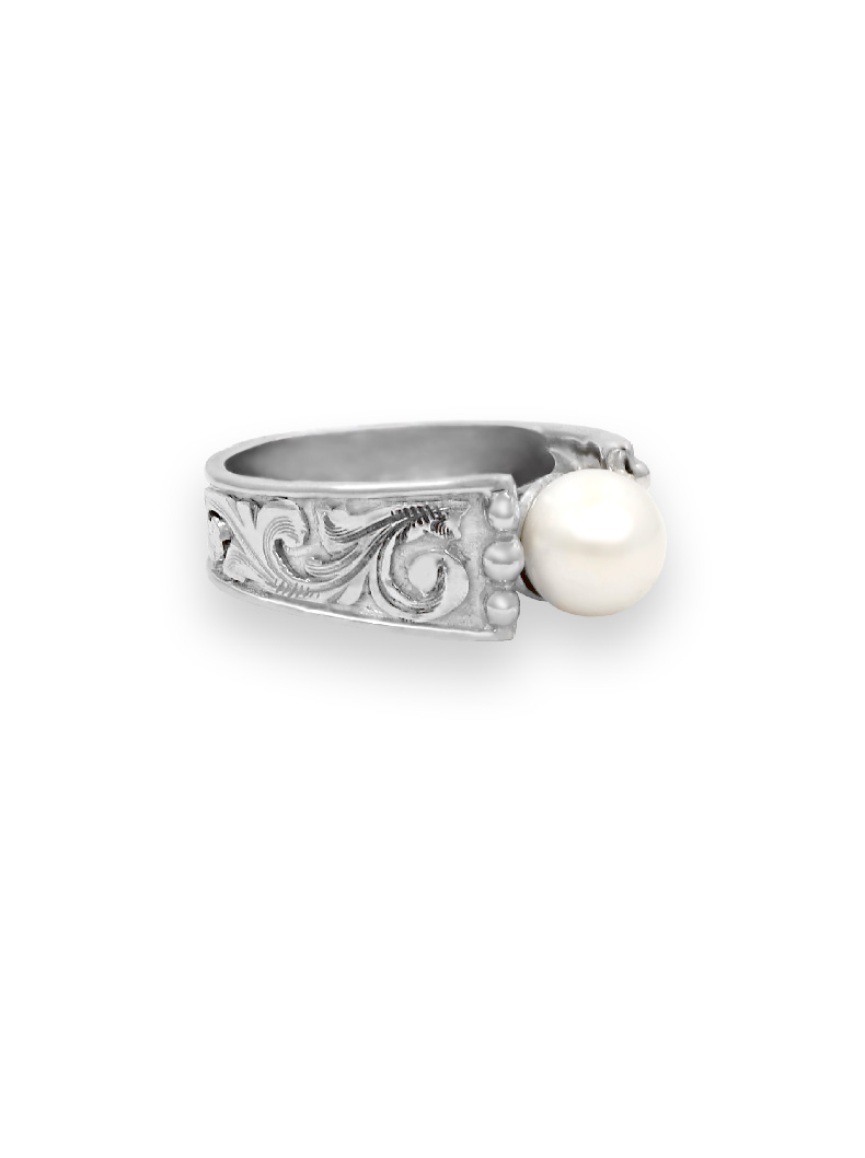 Silver Pearl Era Ring - Buy Now From Silberry-hautamhiepplus.vn