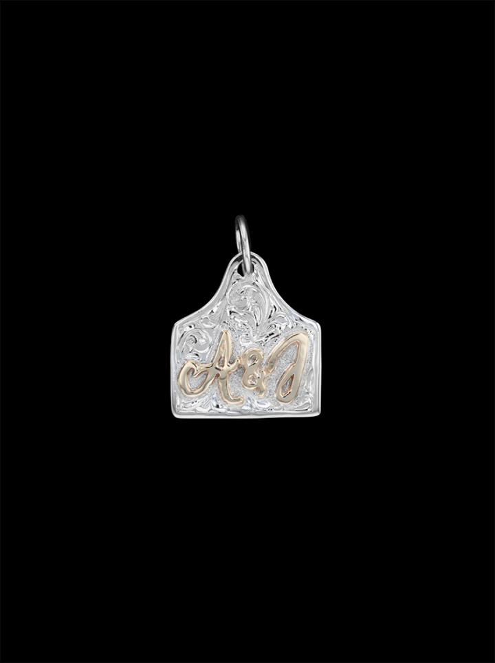 Small Custom Cow Tag Pendant - Image 10