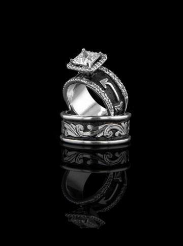 FOREVER-SET-5-Halo-Setting-Square Product Image
