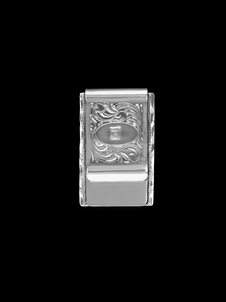 Vintage Western Spur Sterling Silver Money Clip Sterling