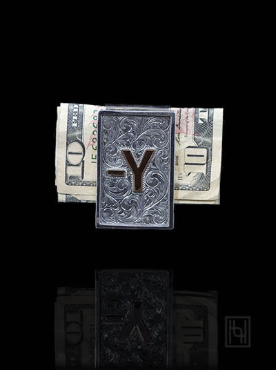 !   Hyo Silver Custom Engraved Money Clip - custom engraved money clip