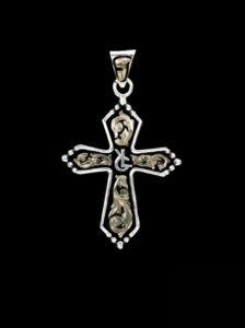Custom Tall Cross Pendant - Custom Crosses by Hyo Silver
