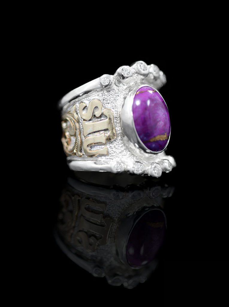 Custom RimRock Statement & Accent Ring - Hyo Silver