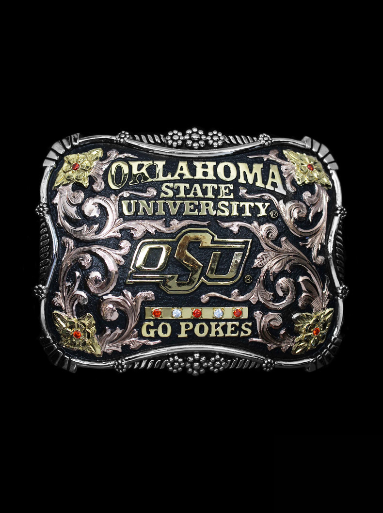 oklahoma belt buckle