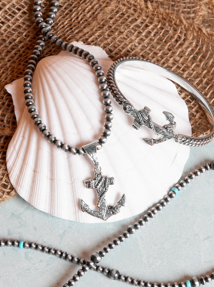 Anchor Pendant and anchor bracelet