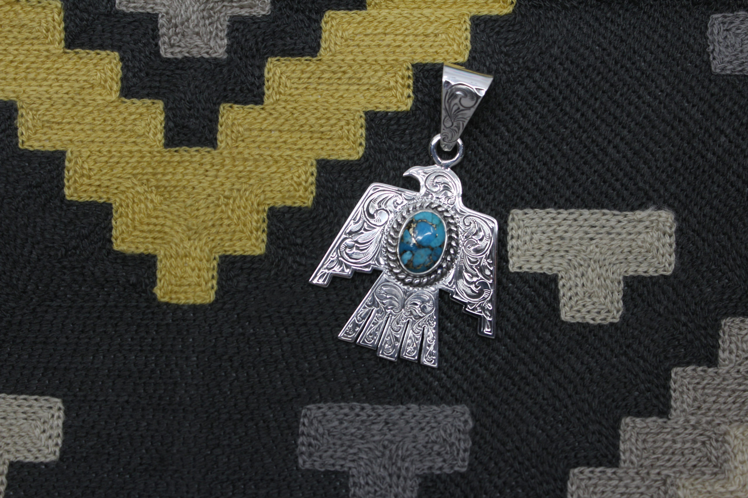 Thunderbird Pendant by Hyo Silver