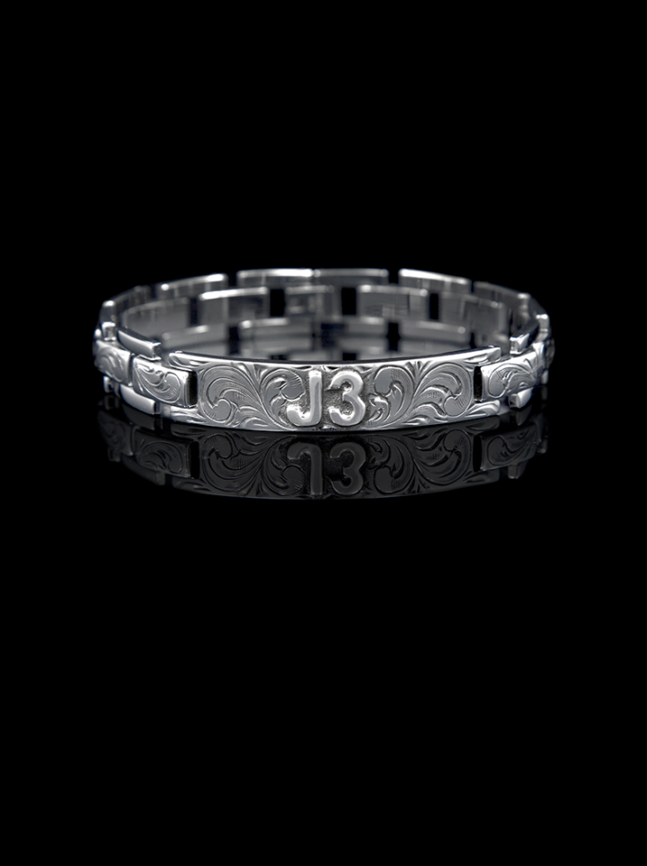Custom Engraved Link Bracelet Product Image