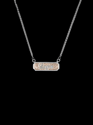 Custom Gold Name Necklace Product Image