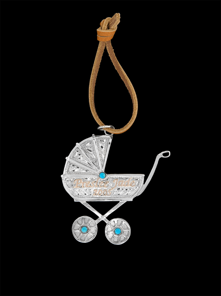 Crib First Christmas Ornament