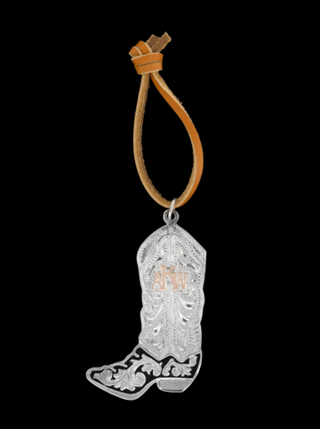 Cowboy Boot Custom Ornament