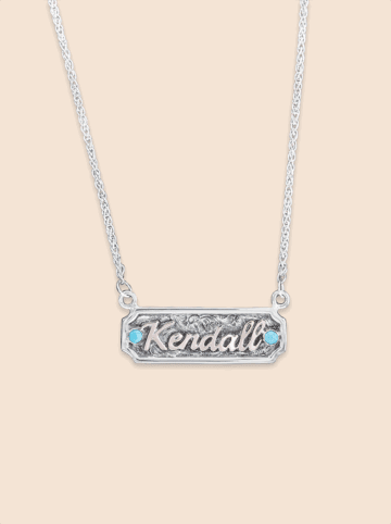 BSN115A-Custom-Name-Necklace-with-TQ-Stones