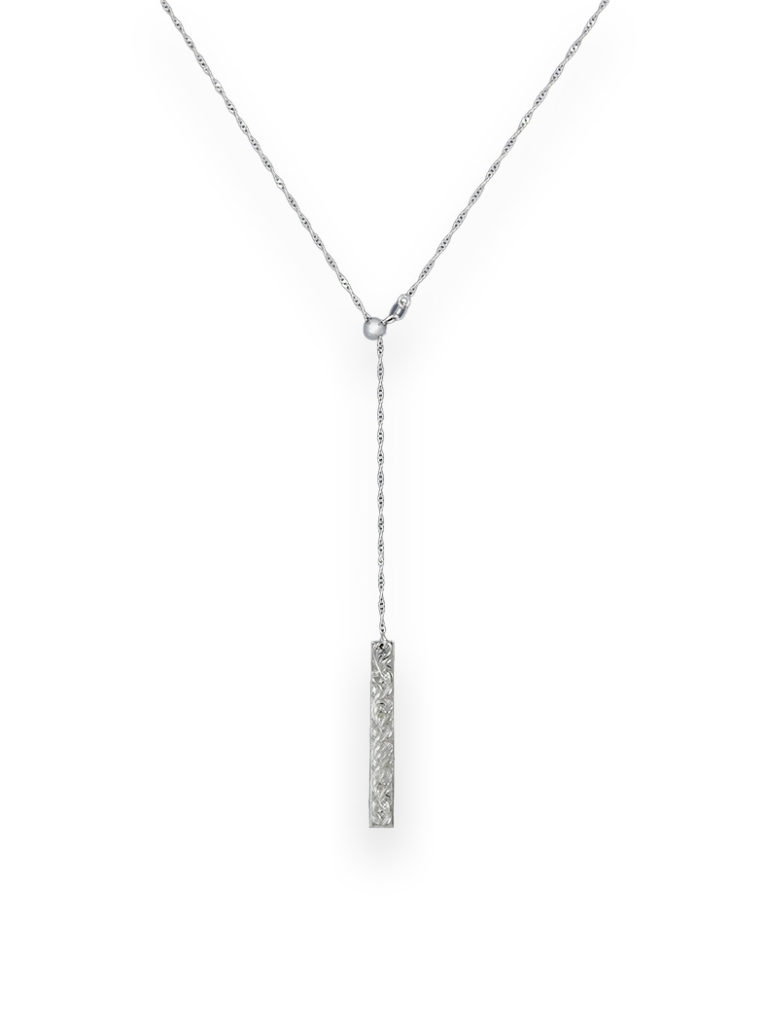 Parallel Drop Necklace | Hyo Silver