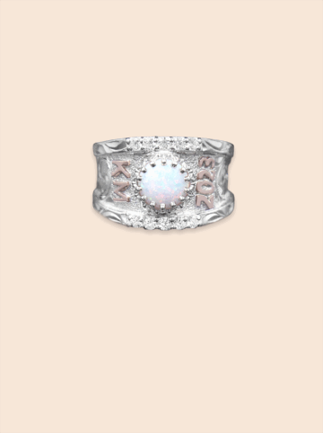 BSRRR020-Custom-RimRock-Queen-Ring-Bright-Silver-Engraved-with-Opal