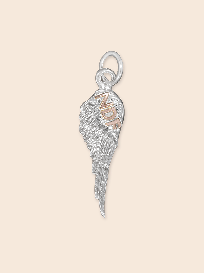 BSPN070-Custom-Angel-Wing-RG-Lettering-Pendant