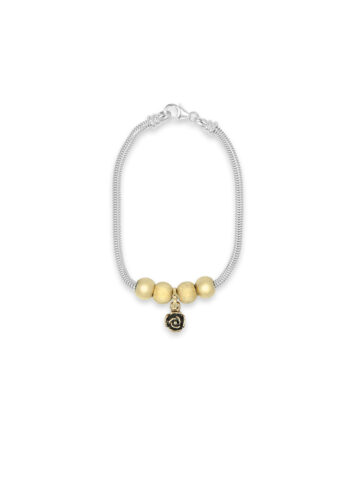 Mission Rose Beaded Bracelet in Yellow Gold Product Image