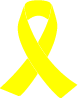 Bone Cancer Yellow Ribbon Swatch