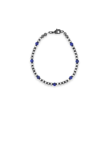 Navajo Pearl & Lapis Bracelet Product Image