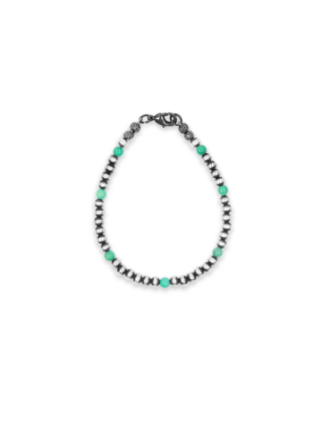 Navajo Pearl & Chrysoprase Bracelet Product Image