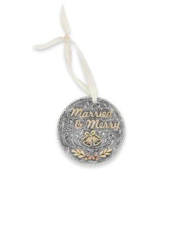 Married & Merry Ornament Product Image