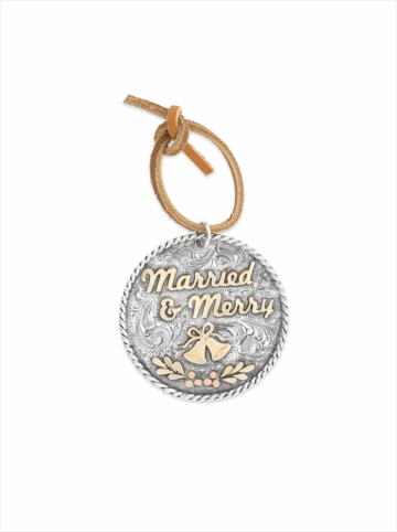GFT22 Married & Merry Ornament