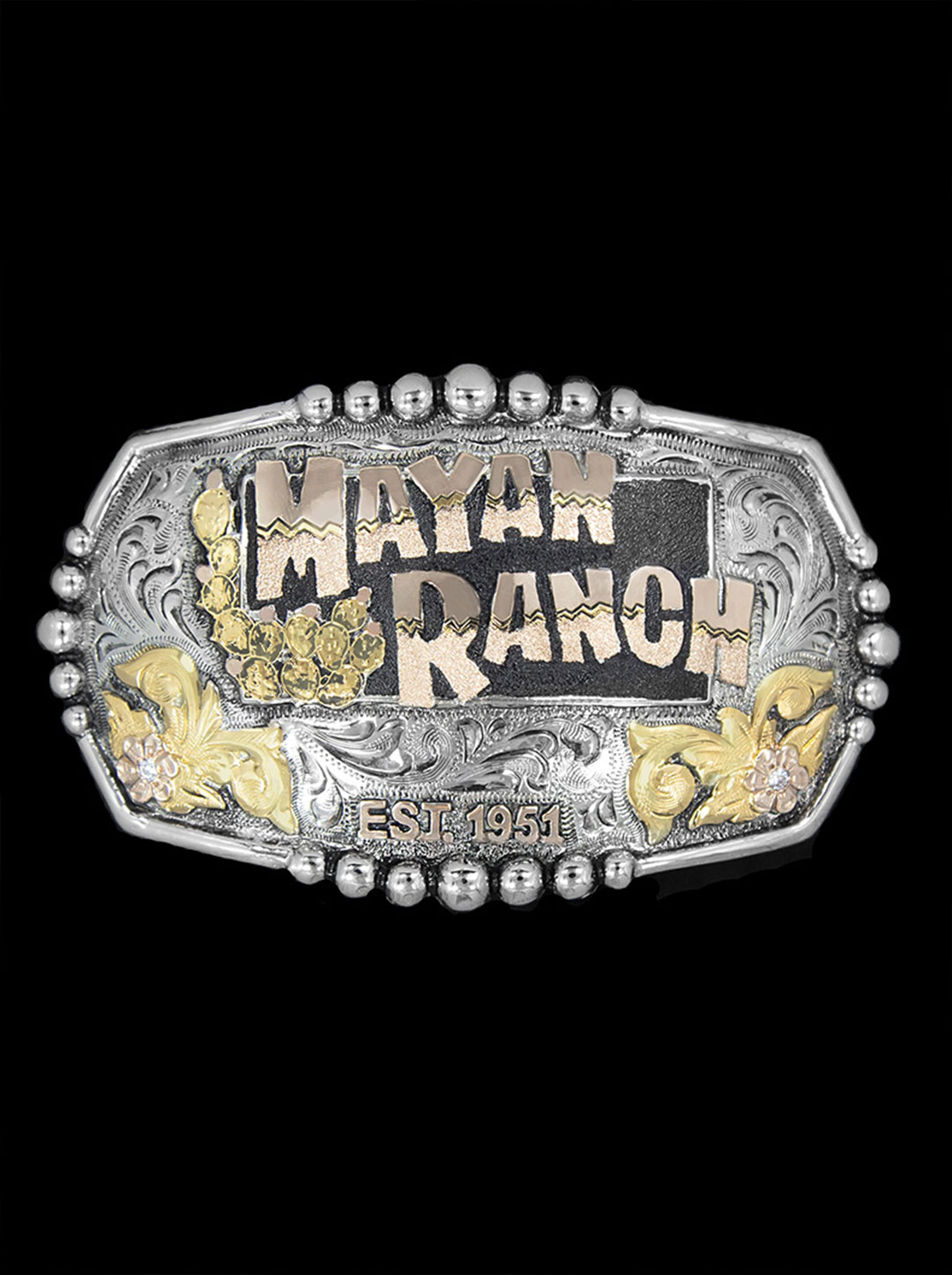 Custom Dude Ranch Belt Buckle