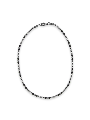 Navajo Pearl & Onyx Necklace Product Image