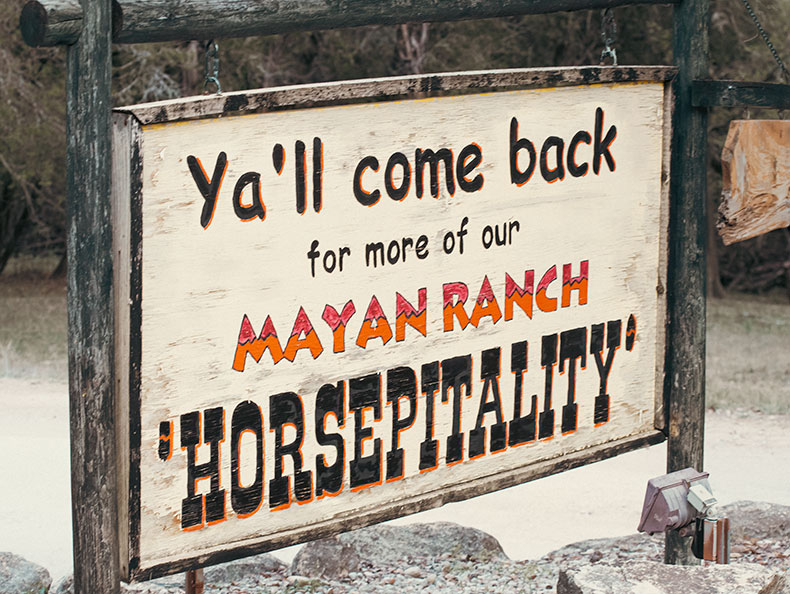 The Mayan Ranch - Visit Us