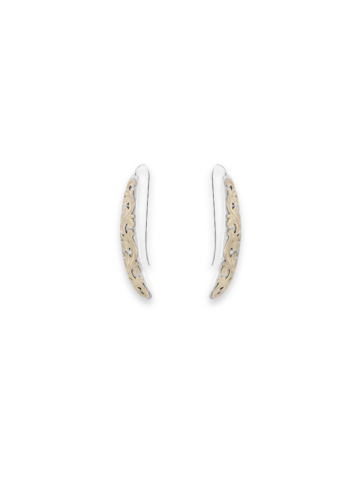 Yellow Gold Threader Earrings Product Image